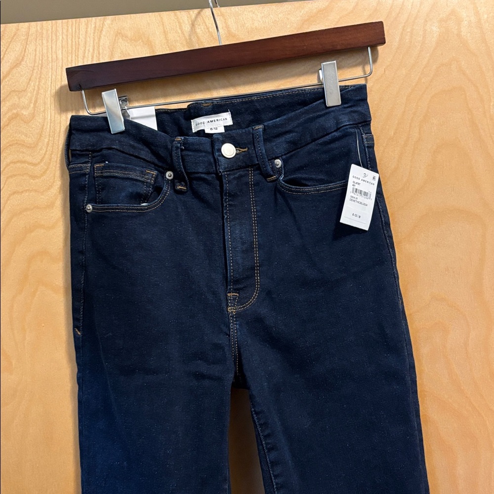 NWT Good American always fits High-rise skinny